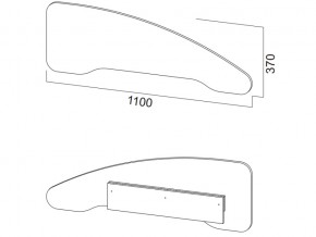 Бортик защитный для кровати (левый, правый) в Лабытнангах - labytnangi.magazin-mebel74.ru | фото