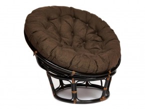 Кресло Papasan 23/01 W с подушкой Antique brown, ткань Коричневый в Лабытнангах - labytnangi.magazin-mebel74.ru | фото