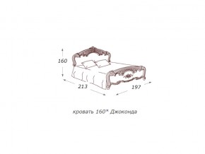 Кровать 2-х спальная 1600*2000 с ортопедом в Лабытнангах - labytnangi.magazin-mebel74.ru | фото