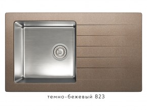 Мойка комбинированная Tolero twist TTS-860 Темно-бежевый 82 в Лабытнангах - labytnangi.magazin-mebel74.ru | фото